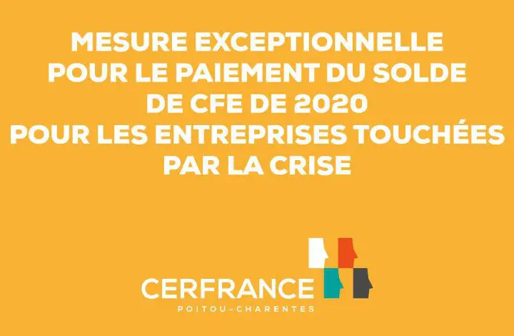 mesure exceptionnelle CFE 2020